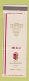 Matchbook Cover - Minnesota Club of St Paul MN