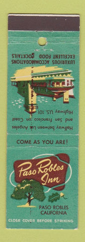 Matchbook Cover - Paso Robles Inn CA