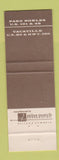 Matchbook Cover - Black Oak Restaurant Paso Robles Vacaville CA