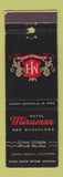 Matchbook Cover - Hotel Miramar Santa Monica CA