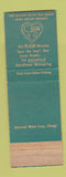 Matchbook Cover - Elgin Watches Howard Jeweler Bowling Green KY