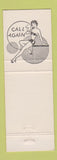 Matchbook Cover - Cantu's Monte Carlo Cafe Marysville CA girlie