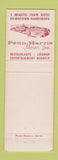 Matchbook Cover - Penn Harris Hotel Harrisburg PA