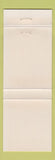 Matchbook Cover - AD Moyer Lumber Hardware Pottstown Gilbertsville PA