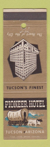 Matchbook Cover - Pioneer Hotel Tucson AZ