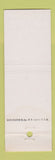 Matchbook Cover - Lion Match Christmas Eve 1620 Theme Puritan's Feast