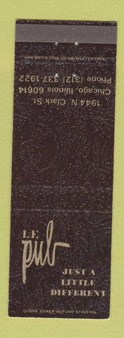 Matchbook Cover - Le Pub Chicago IL