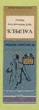Matchbook Cover - Eagle Men's Clothes Vaupel's Whittier CA