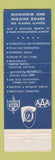 Matchbook Cover - O'Hare Inn Chicago IL