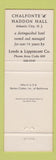 Matchbook Cover - Chalfonte Haddon Hall Atlantic City NJ