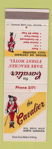 Matchbook Cover - Cavalier Motel Kill Devil Hills NC