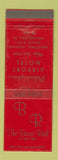 Matchbook Cover - Brass Rail Philadelphia PA WEAR