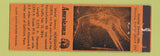 Matchbook Cover - Horseshoe Curve Gallitzin PA Perkins Americana WORN