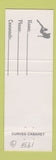 Matchbook Cover - Curves Cabaret Strip Club girlie Tucson AZ
