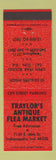 Matchbook Cover - Traylor's Antique Flea Market Indianapolis IN