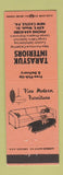 Matchbook Cover - Tarasyuk Interiors Furniture New Castle PA