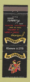 Matchbook Cover - The Clubhouse Hotel Kenmore Boston MA