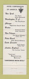 Matchbook Cover - The Clubhouse Hotel Kenmore Boston MA