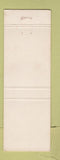 Matchbook Cover - Blinstrub's Old Colony House Dorchester MA