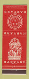 Matchbook Cover - Harvard COOP Society Cambridge MA