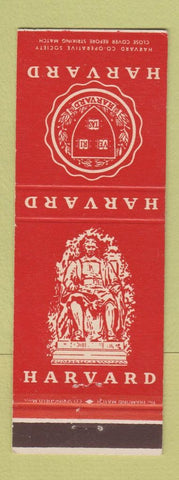 Matchbook Cover - Harvard COOP Society Cambridge MA