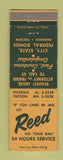 Matchbook Cover - Reed Bail Bonds Phoenix Tucson AZ