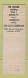 Matchbook Cover - Don Rhoades Insurance Temple City CA