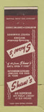 Matchbook Cover - Shaw's Jewelry Cleveland OH