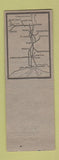Matchbook Cover - Illinois Central Railroad