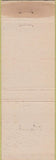 Matchbook Cover - Hickey Freeman clothes men's Jas Cross Fort Worth TX