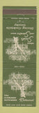 Matchbook Cover - Garden Kitchen Restaurant Greeley Colorado