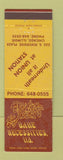 Matchbook Cover - Bare Necessities Ltd Union Station Chicago IL