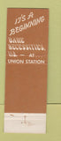 Matchbook Cover - Bare Necessities Ltd Union Station Chicago IL