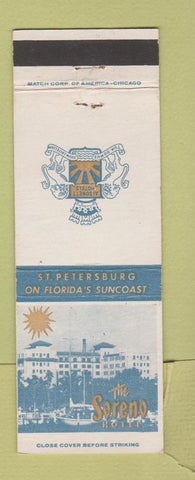 Matchbook Cover - The Soreno Hotel St Petersburg FL