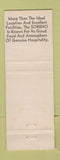 Matchbook Cover - The Soreno Hotel St Petersburg FL