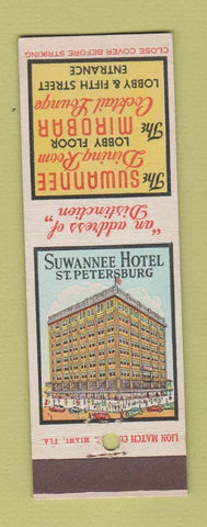 Matchbook Cover - Suwanee Hotel St Petersburg FL