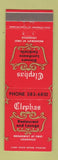 Matchbook Cover - Clephas Restaurant Louisville KY
