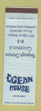 Matchbook Cover - Ocean House Restaurant Lahaina Maui Hawaii