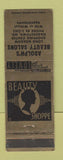 Matchbook Cover - Adolph's Beauty Salons Hagerstown MD