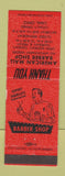 Matchbook Cover - American Mall Barber Shop Lima OH