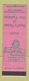 Matchbook Cover - Reed's House of Hair Fashions salon Whittier CA PINK