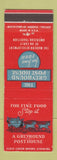 Matchbook Cover - Greyhound Post Houses