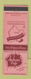Matchbook Cover - Andrews Cafe Hillsboro TX