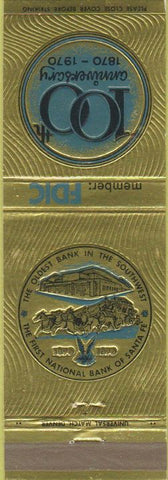 Matchbook Cover - First National Bank Santa Fe NM