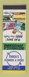 Matchbook Cover - Chuck's Cleaners Dyers