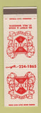 Matchbook Cover - Albert's St Paul MN restaurant