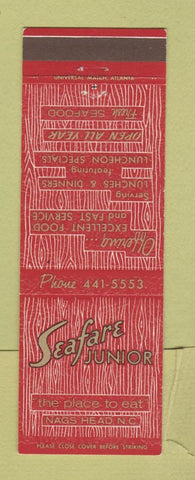 Matchbook Cover - Seafare Junior Restaurant Nags Head NC