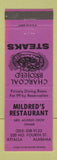 Matchbook Cover - Mildred's Restaurant Attalla AL