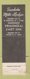 Matchbook Cover - Trenholm Motor Inns West Henrietta Victor NY WEAR