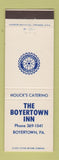 Matchbook Cover - Boyertown Inn PA Rotary International